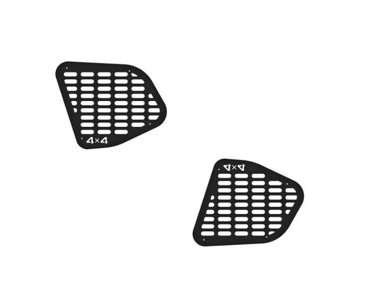 Set ornamente protectie GEAM METALIC pt DACIA DUSTER I 2010-2018