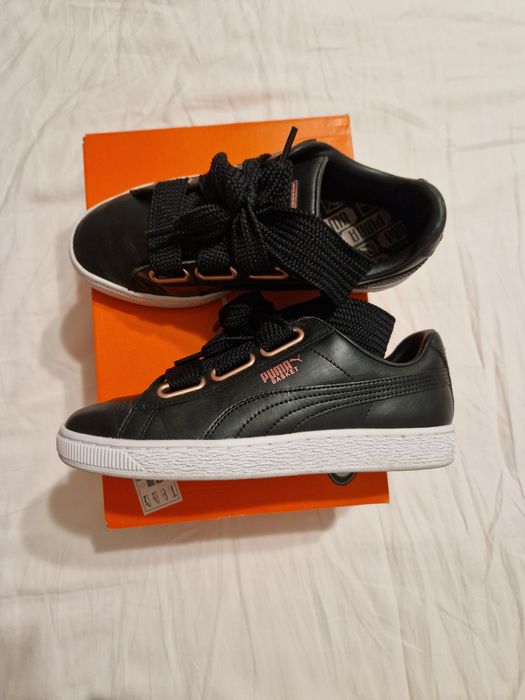 Adidasi PUMA, marime 37.5, piele naturala