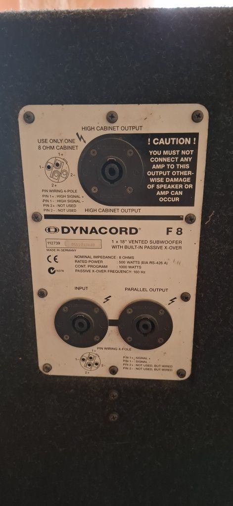 Basi Dynacord F8