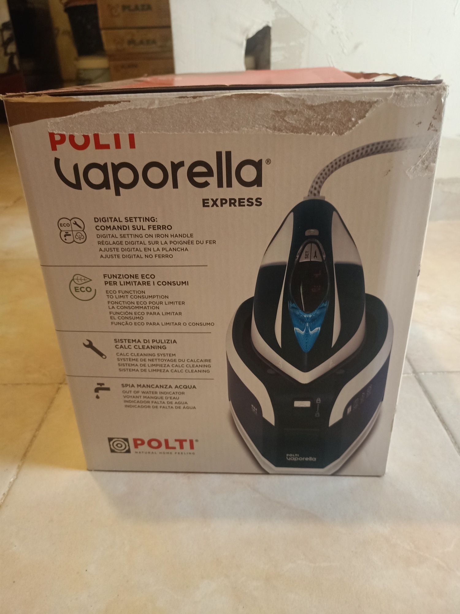 Fier de călcat cu abur Polti Vaporella Express, stare excelentă