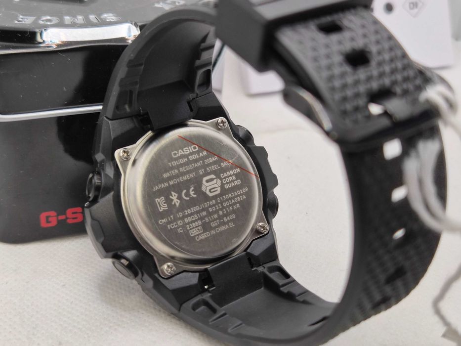 Ceas Sport Casio g shock B400x-1A4 black gold, Nou,Garantie 2 ani