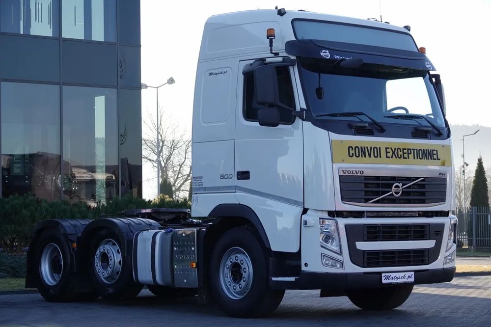 Volvo FH 500 / 6x2 / RETARDER / FULL ADR / împingător / AXIE LIFTATOR / DMC: 65.000 KG / 3 osii / EURO 5 EEV / IMPORTAT