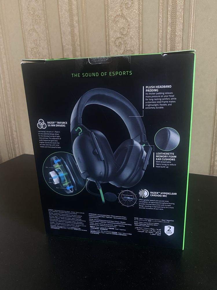 Игровой наушник Razer Blackshark v2 X