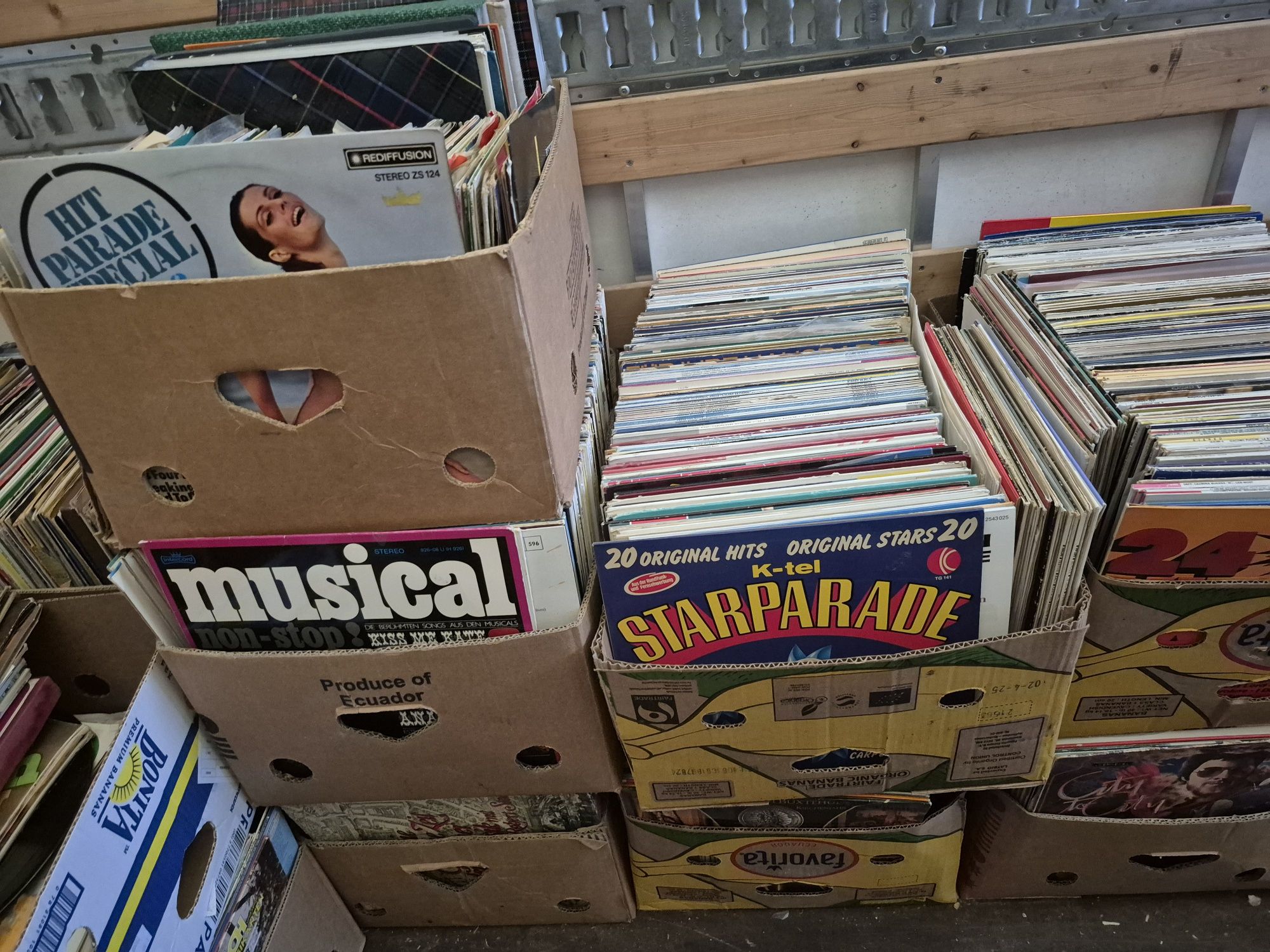Vând Lot 150 Discuri Vinil colectie muzica clasica mixta