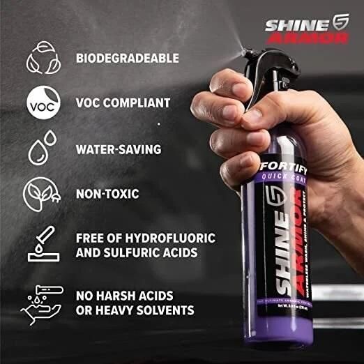 Shine armor™ керамичен восък за боя 3в1 почиства , придава блясък ...