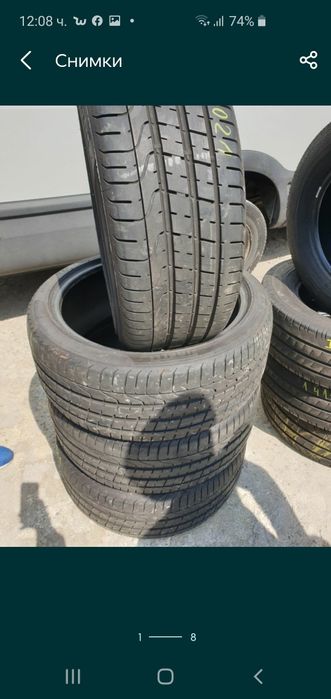 Гуми 255.40.21.Pirelli Bridgestone 6 комплекта Замъка Ямбол.
