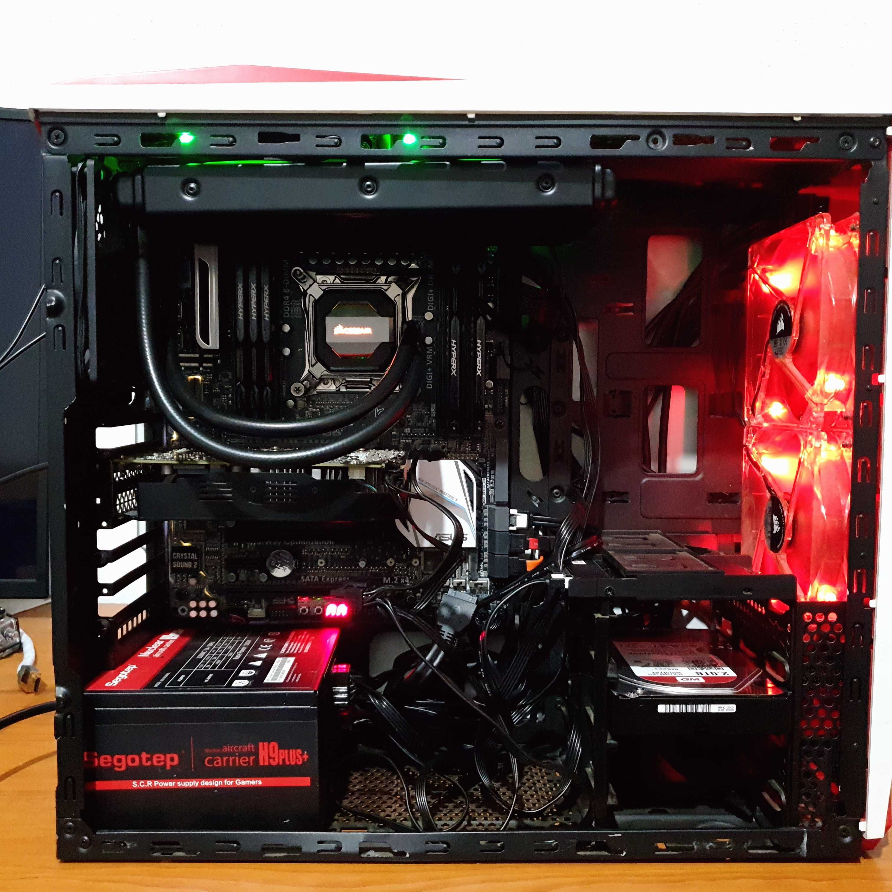 unitate sistem gaming i7 5820k 20gb ram ddr4 gtx 1060