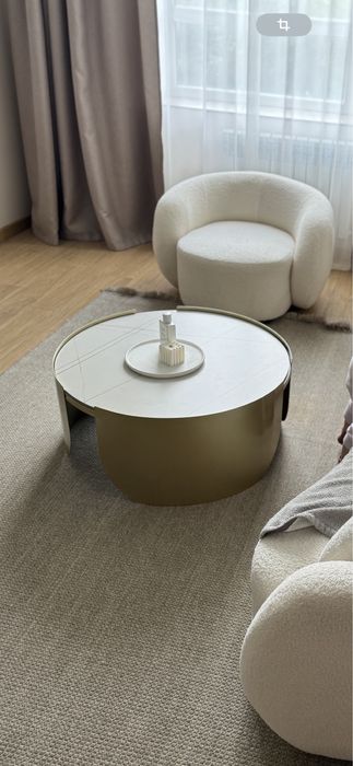 Столик стол тяжелый керамогранит эстетичный