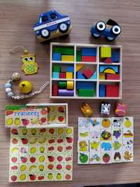 Lot superb jucării din lemn educative  Montessori