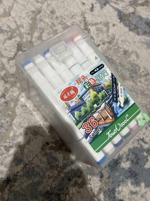 Маркеры Touch Cool 36 штук, качественные