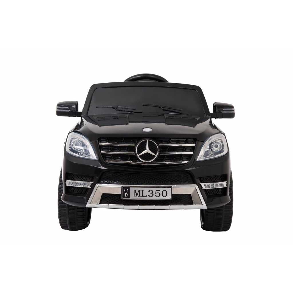 Masinuta electrica copii 1-5 Ani Mercedes ML Roti Moi,Scaun Piele Blk