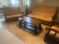 Mobilier living din lemn 3, 2, 1
