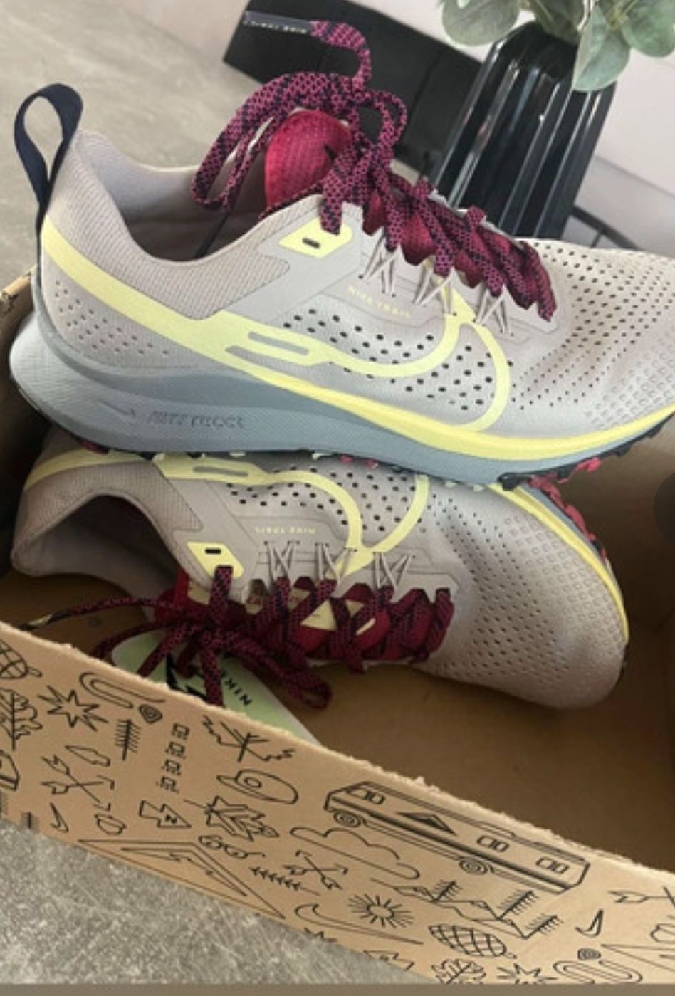 Маратонки Nike react pegasus trail 4