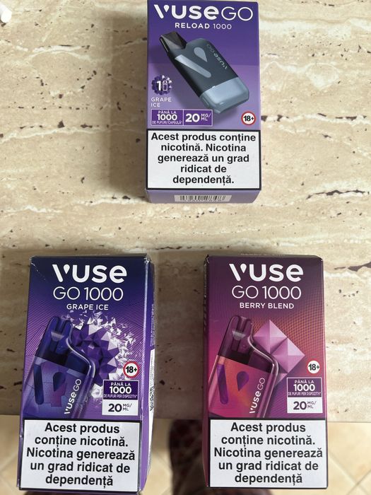 Aparat vuse goreload & 2 vuse go 1000