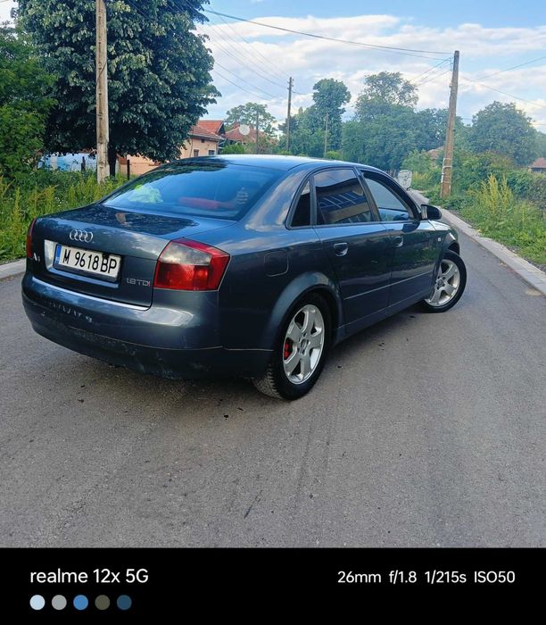 Продавам Ауди А4В6 2001година 131кс 1.9tdi