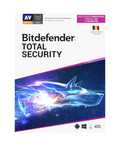 Antivirus Bitdefender Total Security, 3 dispozitive, 1 an + 1 an gratu