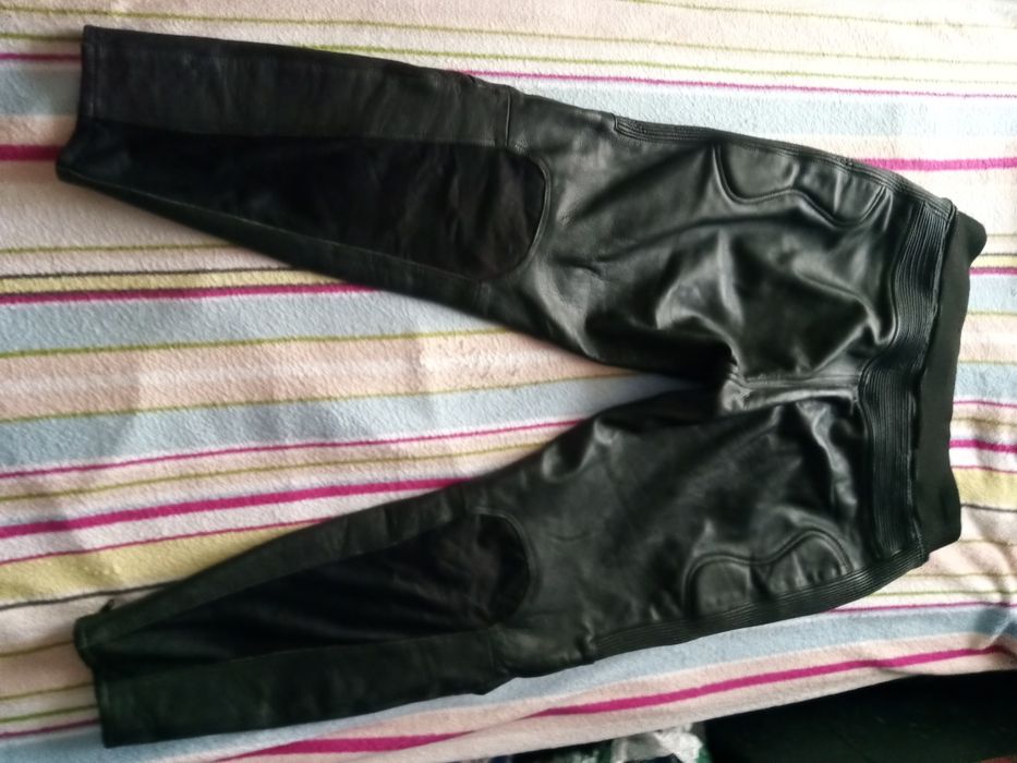 Pantaloni moto piele Akito BodyGuard