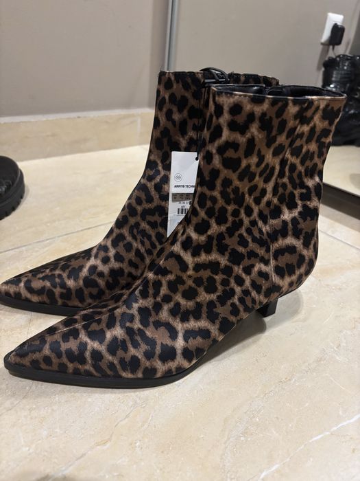 Ghete zara toc kitten NOU