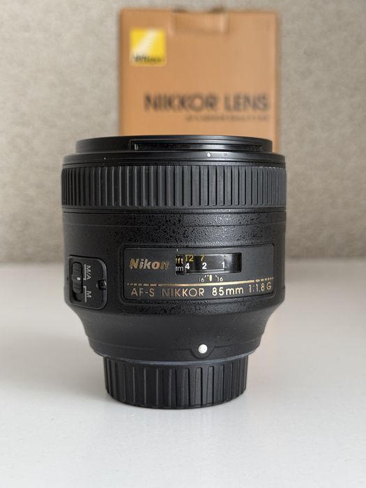 Обектив Nikon 85 1.8G