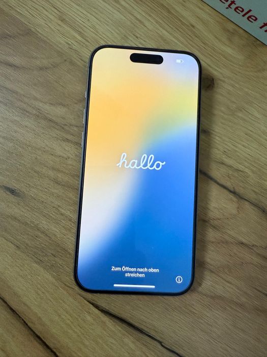 Iphone 15Pro 256gb, Black Titanium & Natural Titanium