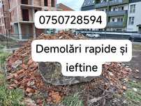 Demolării rapide și ieftine