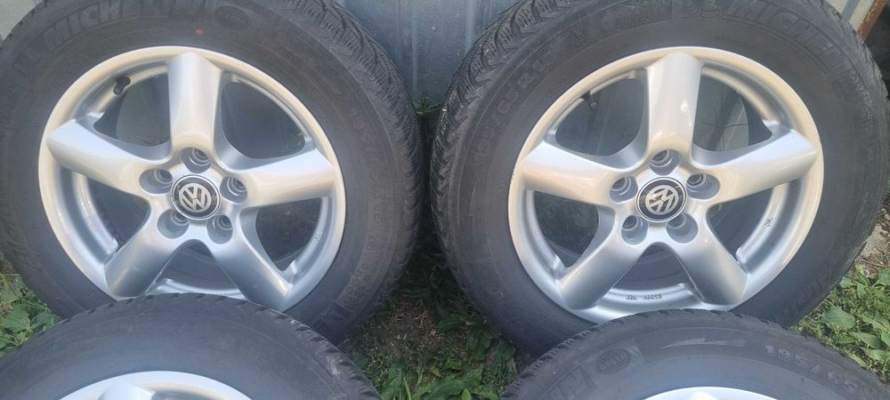 jante vw caddy, vw golf, vw jetta, vw touran, cu anvelope 195/65/15