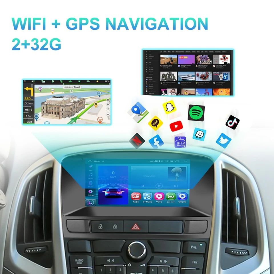 Opel Astra J мултимедия Android GPS Навигация