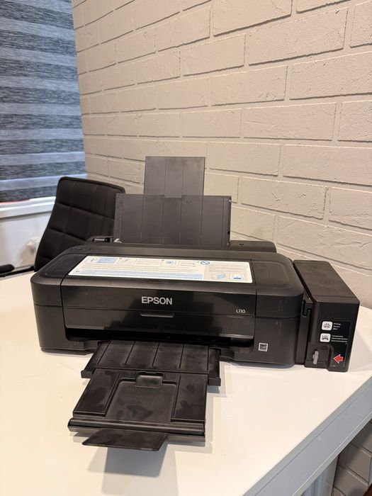 Принтер Epson L110 с оригинальной СНПЧ