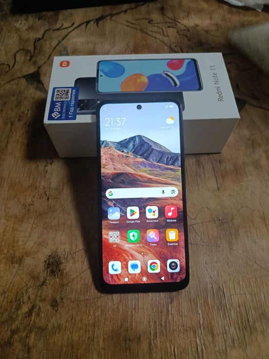 Редми ноте 11 /6/128/ тали сотилади.