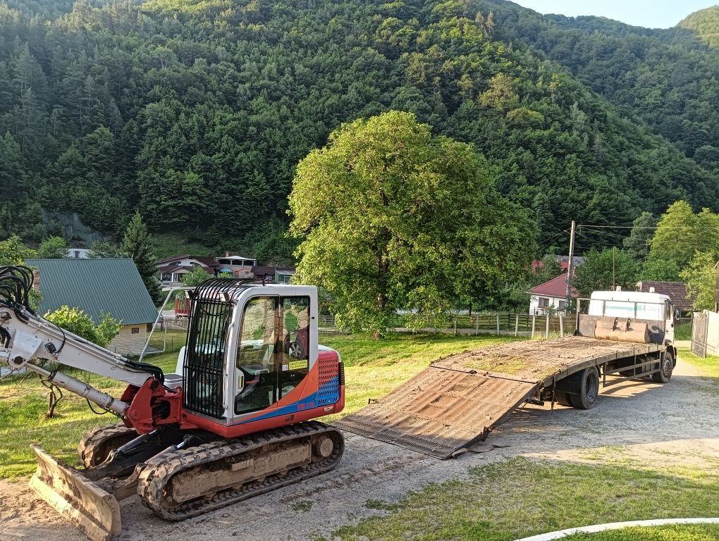 Vînd Man platformă transport utilaje