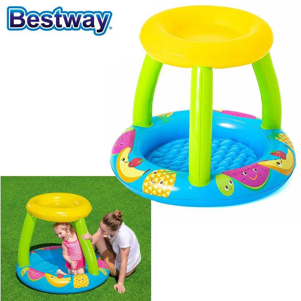 Детски Басейн Надуваем със Слънцезащитен Сенник Bestway