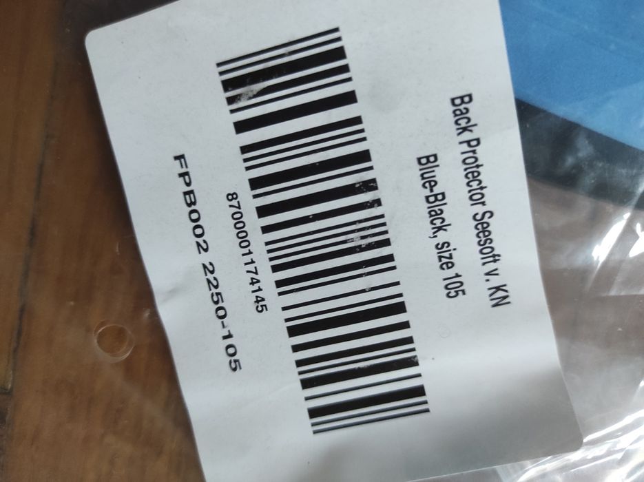 Protectie spate geaca Revit Seesoft KN 105, XS-S