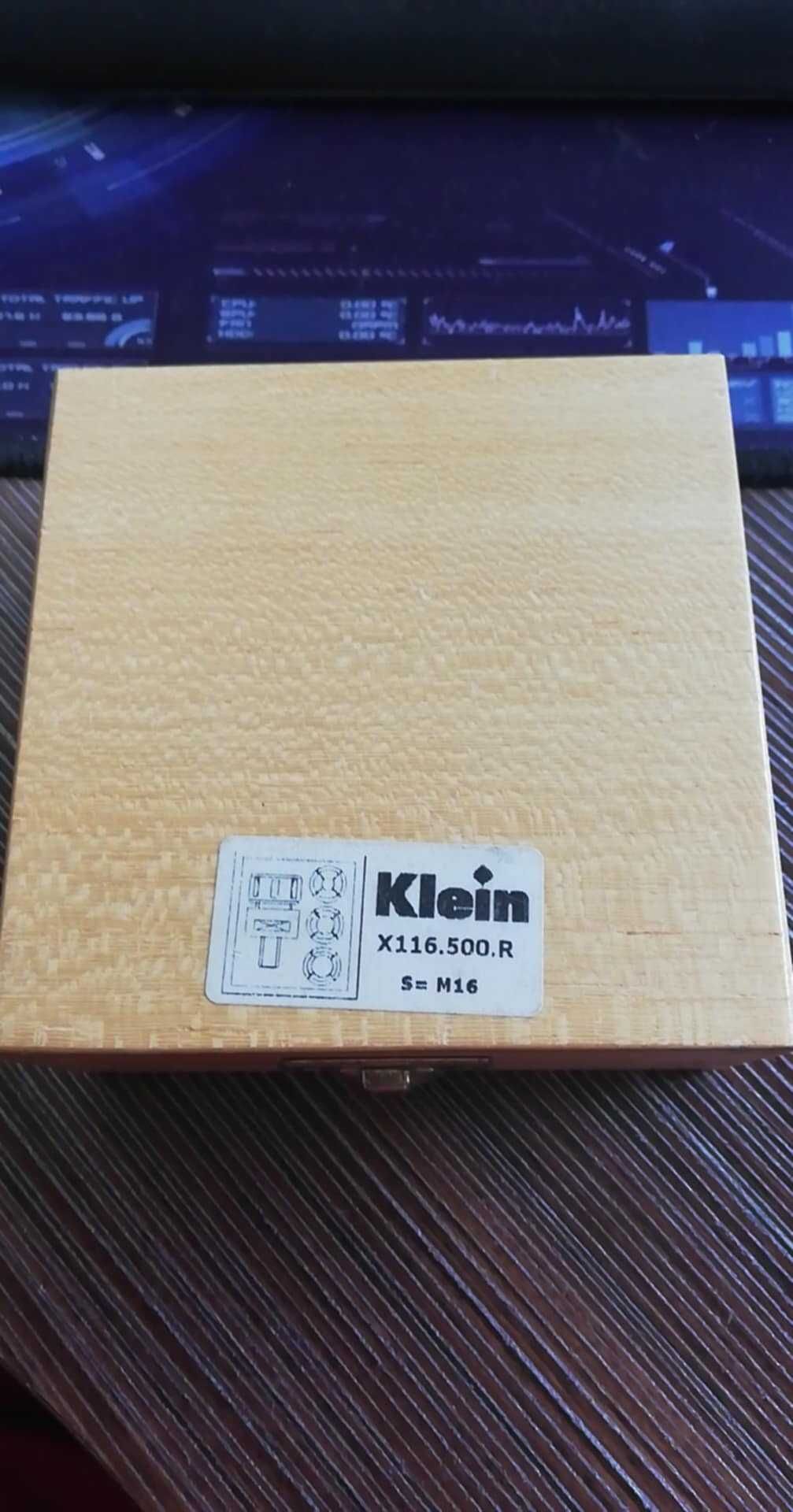 Комплект държач Klein X116.500.R с 3 цанги (M16) – почти нов!