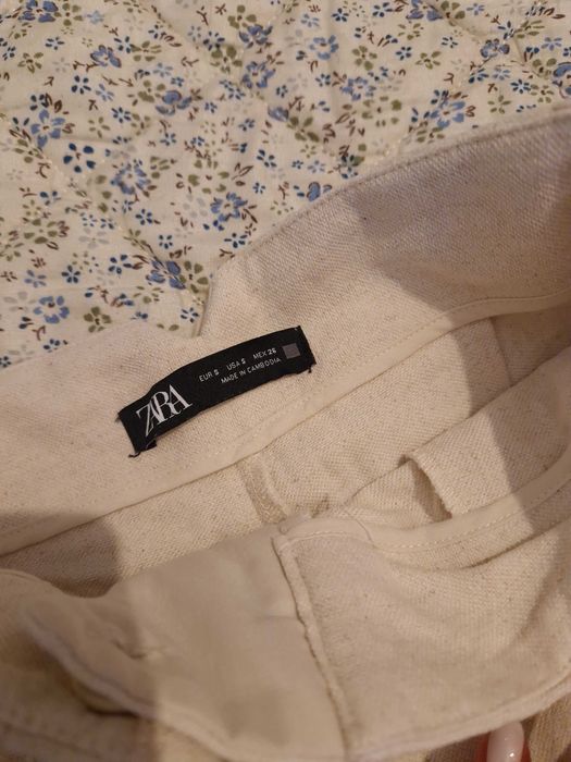 Ленен панталон Zara, S/36