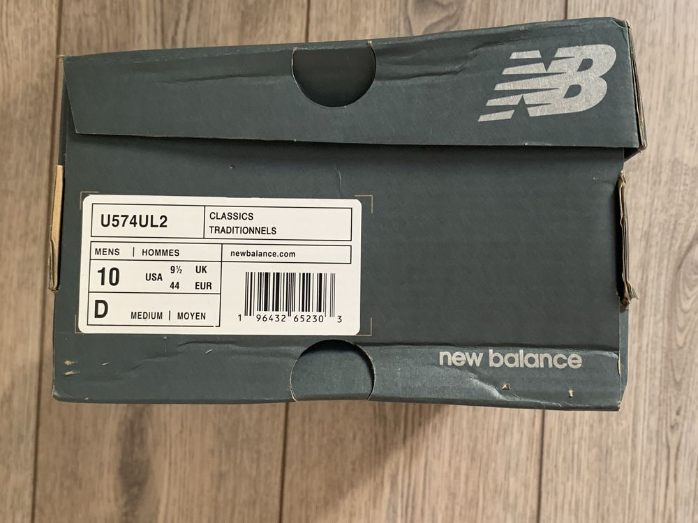 Кроссовки New Balance 574 серого цвета