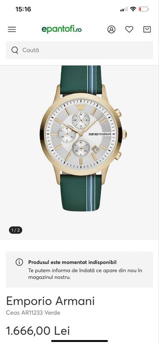 Emporio Armani ceas