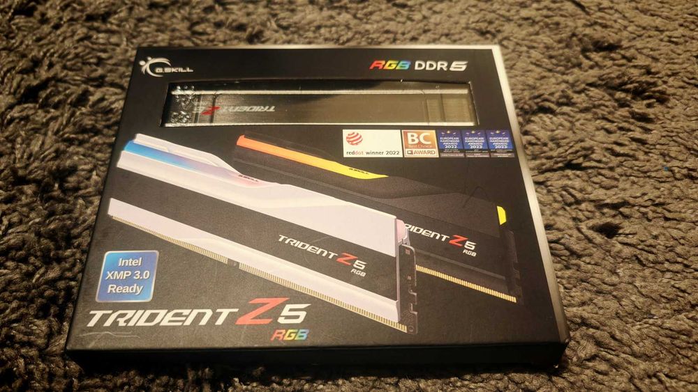 Рам памет G.SKILL Trident Z5 RGB 64GB (2x32GB) DDR5 6000MHz CL30