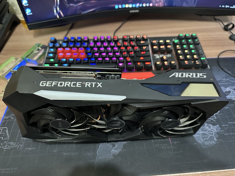 RTX 3070Ti Aorus Master 8 gig