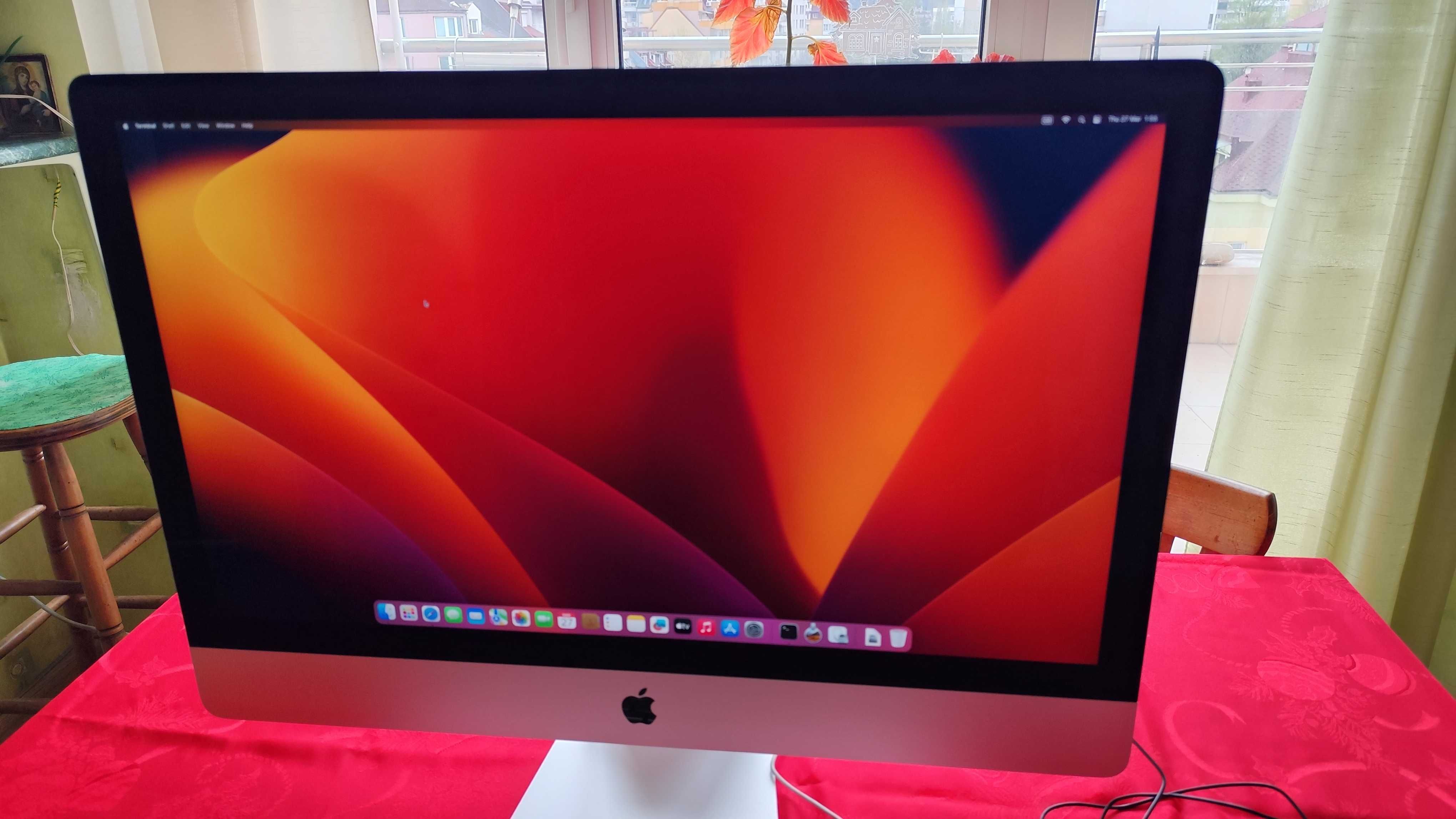 Apple Imac 27 inch, retina 5K, late 2017