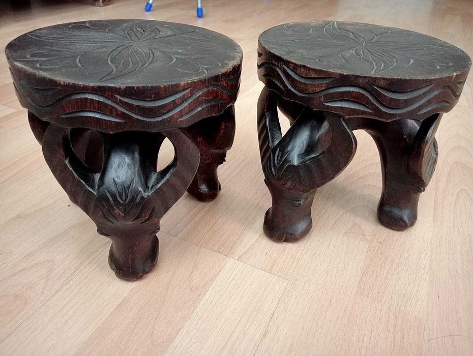 Подставки декор стульчики деревянные