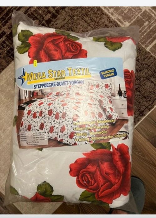 Pilota nouă, infoliata, bumbac, hipomedicinala, 135/200 cm