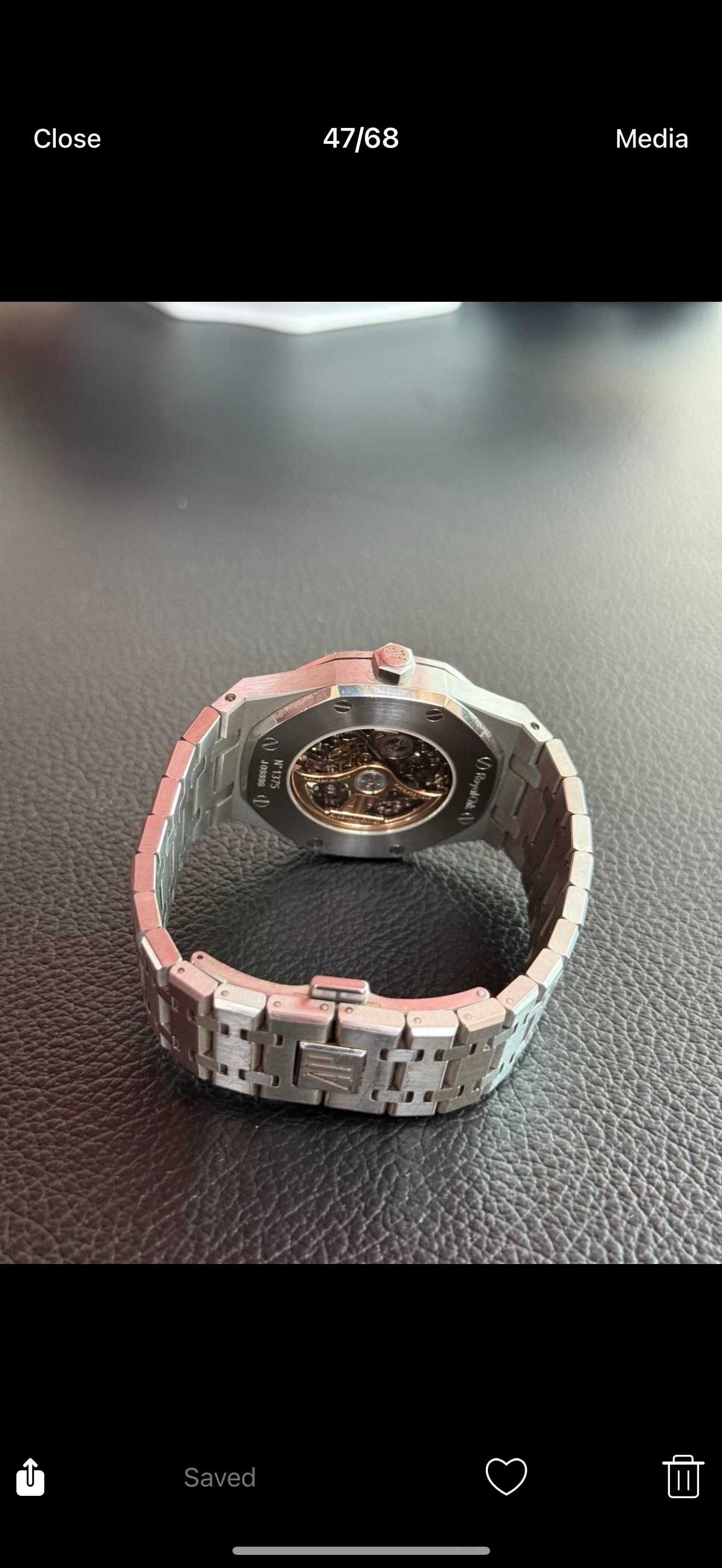 Audemars Piguet 41mm Skeleton Superclone най-висок клас ТОП ЦЕНА!