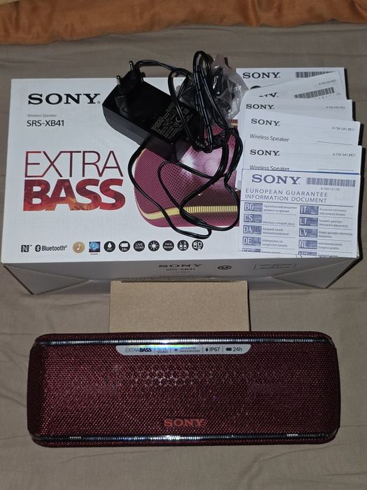 Boxă portabilă extra bass SONY SRS-XB41