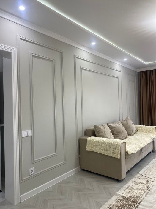 Лефказ шпаклёвка покраска стены и потолков