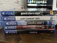Consola playstation 4 plus jocuri(gta5 minecraft)