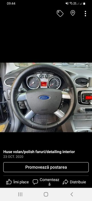 Huse volan piele naturala