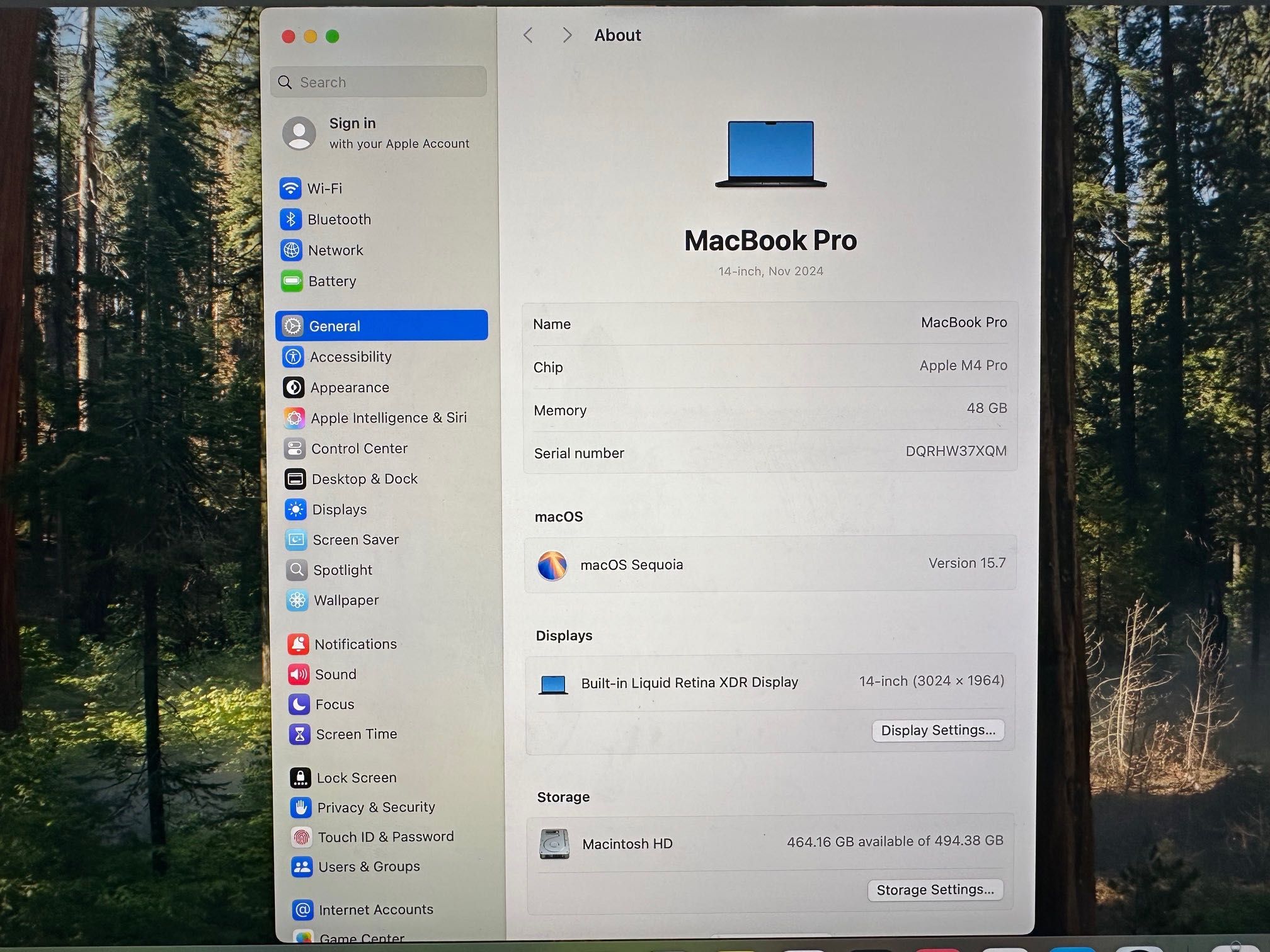 MacBook Pro 14" M4 PRO Chip 14-CPU/20-GPU/48RAM/512GB SSD