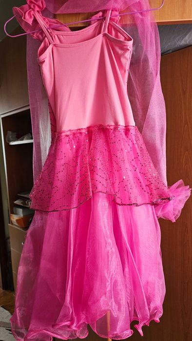 Рокля за танци и повод - момиче 6-8 години