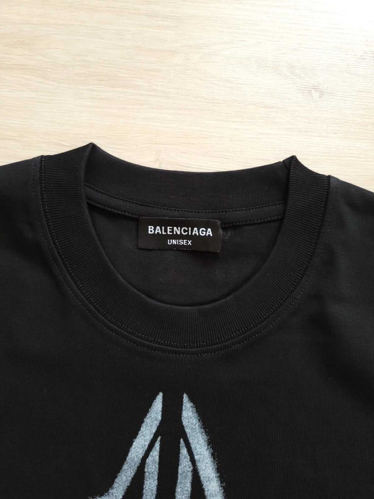 Мъжки тениски Balenciaga | маркова тениска | Баленсиага памучни