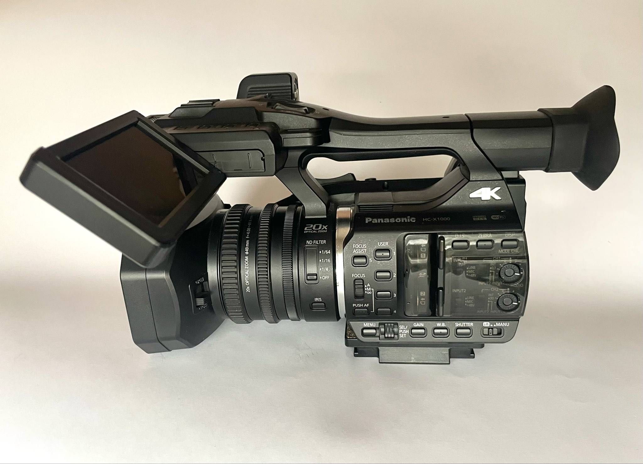 Професионална видео камера 4K Panasonic HC-X1000